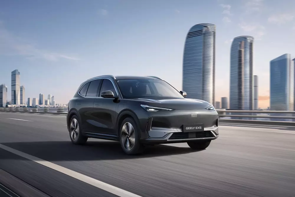 Geely EX5 цена в Екатеринбурге