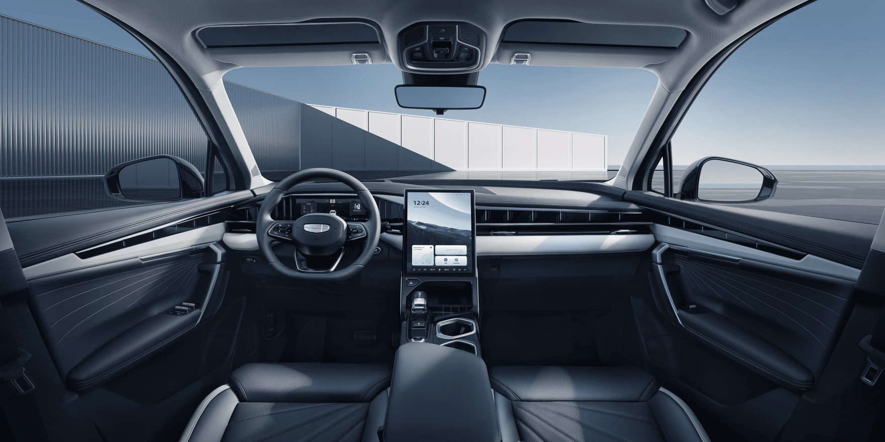 Geely Atlas: мультимедиа