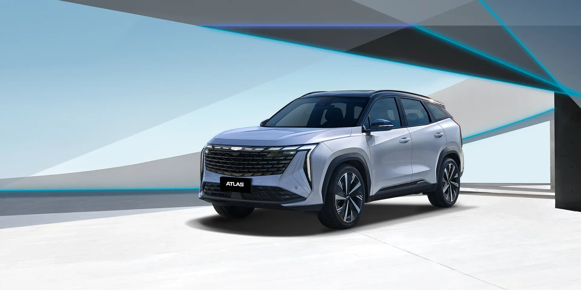 Geely Atlas: экстерьер