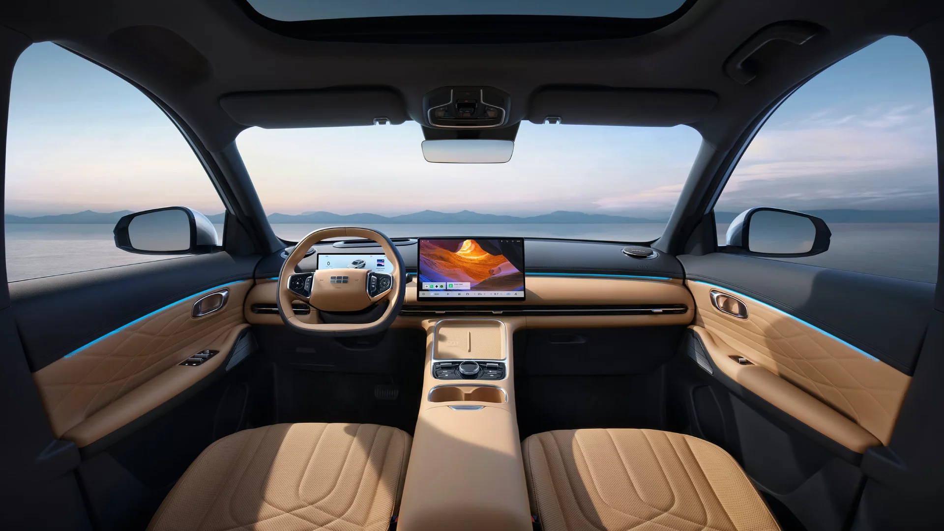 Geely EX5 Гибрид купить в Екатеринбурге